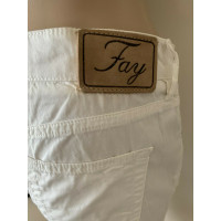 Fay Trousers in White