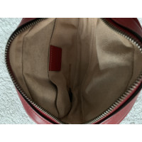Gucci Marmont Camera Belt Bag aus Leder in Rot