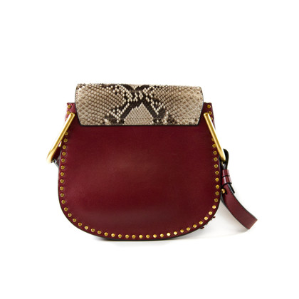 Chloé Hudson Bag Suede in Red