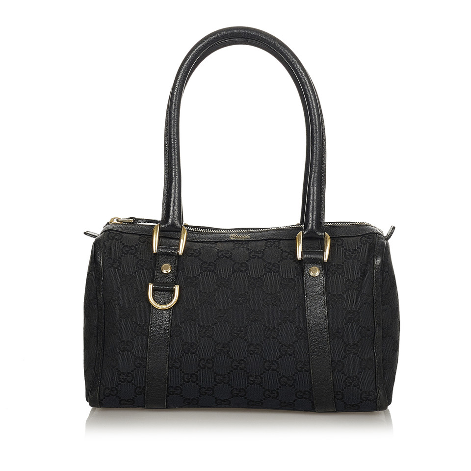 Gucci Handbag Canvas in Black