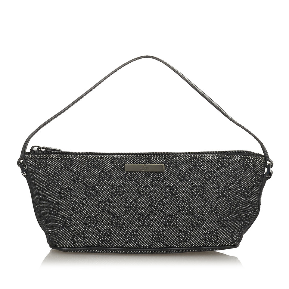 Gucci Shoulder bag Jeans fabric in Grey