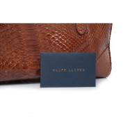 Ralph Lauren Ricky Bag aus Leder in Braun