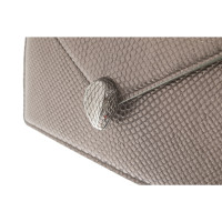 Bulgari Shoulder bag Leather in Grey
