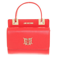 Moschino Love Shoulder bag in red