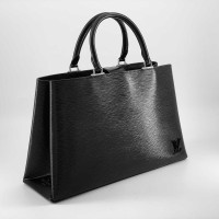 Louis Vuitton Kleber aus Leder in Schwarz