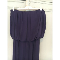 Halston Combinaison en Viscose en Bleu