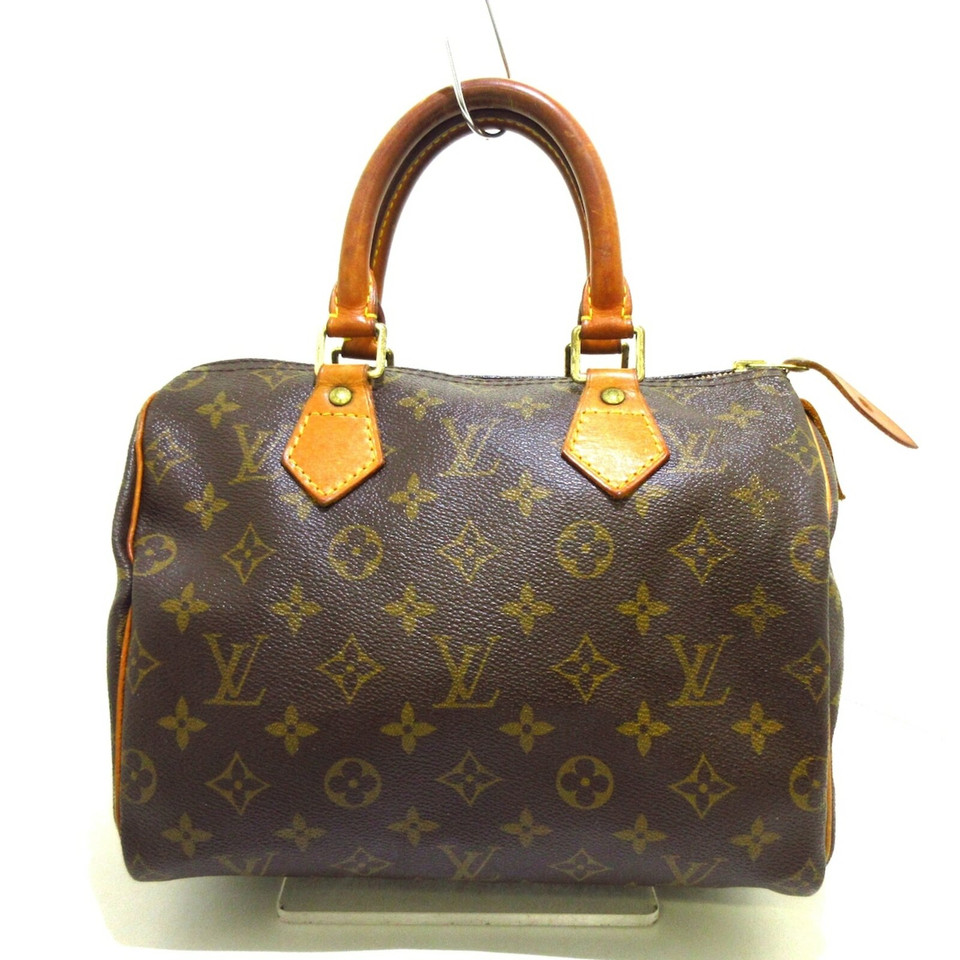 Louis Vuitton Speedy 25 aus Canvas in Braun