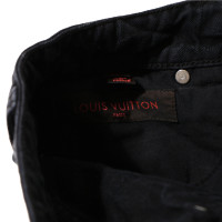 Louis Vuitton Jeans in Cotone in Nero