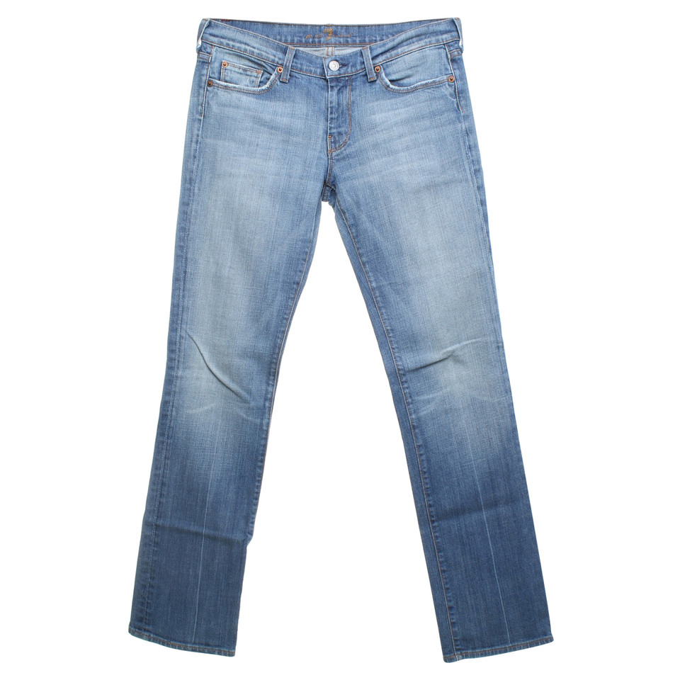 7 For All Mankind Jeans in Hellblau