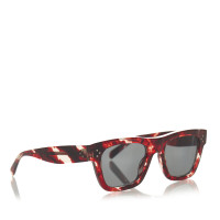 Céline Lunettes de soleil en Rouge