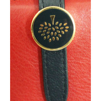 Mulberry Clutch Bag Leather in Red