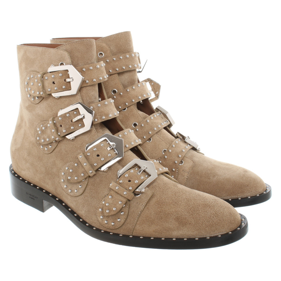 Givenchy Bottines en Cuir en Beige