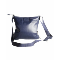 Lulu Guinness Clutch Bag Leather in Blue