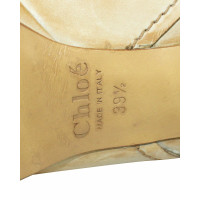 Chloé Stiefel aus Leder in Braun