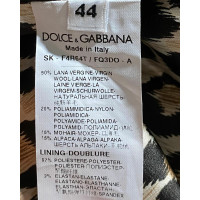 Dolce & Gabbana Jupe en Laine en Marron