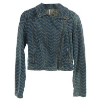 Free People Giacca/Cappotto in Denim in Blu