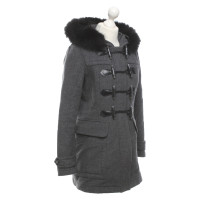 Burberry Jacket/Coat Cotton in Grey