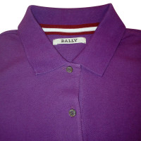 Bally Oberteil aus Baumwolle in Violett