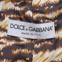 Dolce & Gabbana Seidenblazer in Schwarz