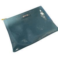 Miu Miu Clutch Bag Leather in Blue