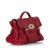 Mulberry Alexa Bag aus Leder in Rot