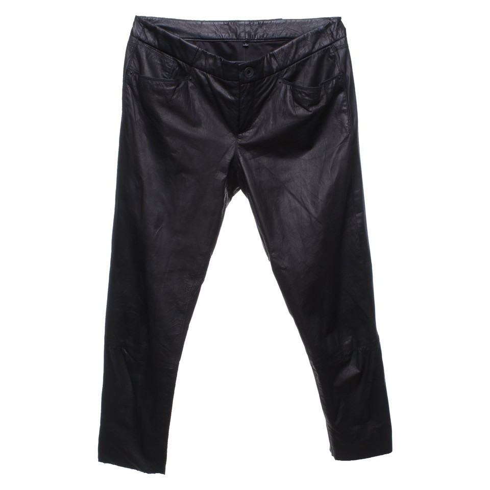 Theory Leather pants in black