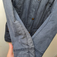 Barbour Jacke/Mantel aus Baumwolle in Blau