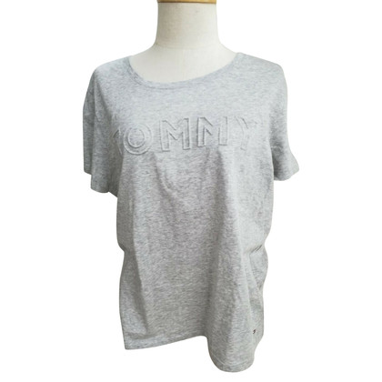 Tommy Hilfiger Top Cotton in Grey