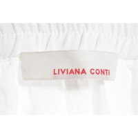 Liviana Conti Trousers Ramie in White