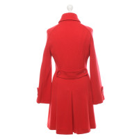 Luisa Spagnoli Jacket/Coat Wool in Red