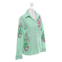 Escada Shirt blouse with vichy print pattern