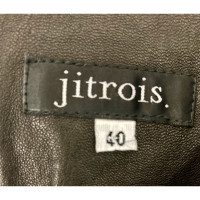 Jitrois Skirt Leather in Brown