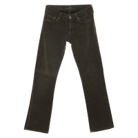 7 For All Mankind Jeans in Cotone in Verde oliva
