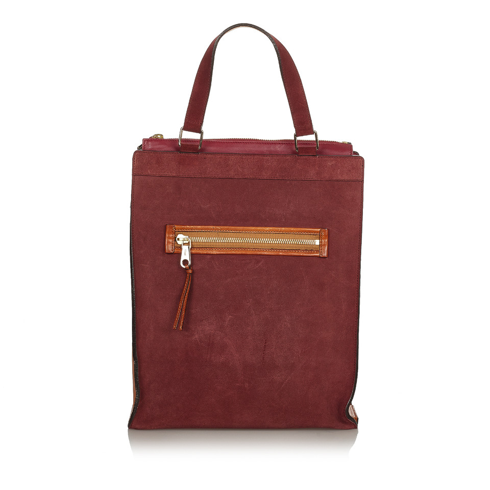 Chloé Tote bag Suède in Rood