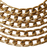 Chanel Verklaring ketting in goud metallic