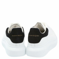 Alexander McQueen Sneaker in Pelle in Bianco