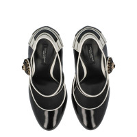 Dolce & Gabbana Pumps/Peeptoes en Cuir en Noir