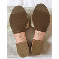 Kate Spade Sandals Leather in Gold