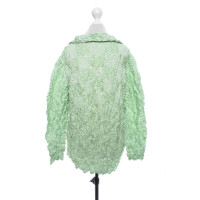Issey Miyake Giacca/Cappotto in Verde