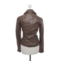 Goosecraft Jacket/Coat Leather in Brown