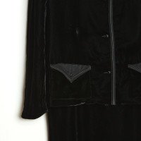 Chanel Giacca/Cappotto in Seta in Nero