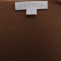 Andere merken Parenti's - kasjmier jurk in bruin
