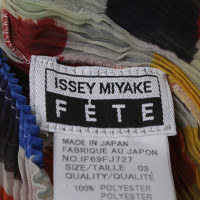 Issey Miyake top with pleated pleats