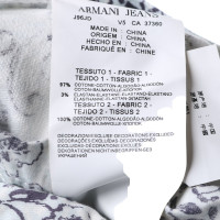Armani Jeans Hose mit floralem Print