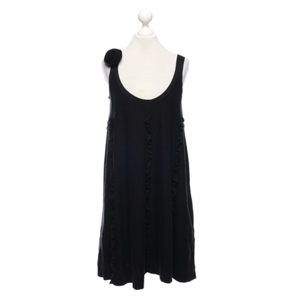 Sonia Rykiel For H&M Kleid aus Baumwolle in Schwarz