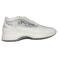 Byblos Sneakers aus Leder in Weiß