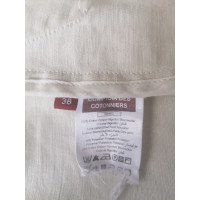 Comptoir Des Cotonniers Jacke/Mantel aus Baumwolle in Beige