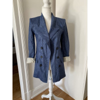 Isabel Marant Etoile Blazer in Lino in Blu