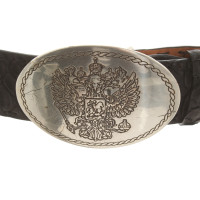 Reptile's House Belt Leather in Grey