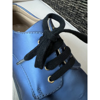 Dolce & Gabbana Chaussures à lacets en Cuir en Bleu